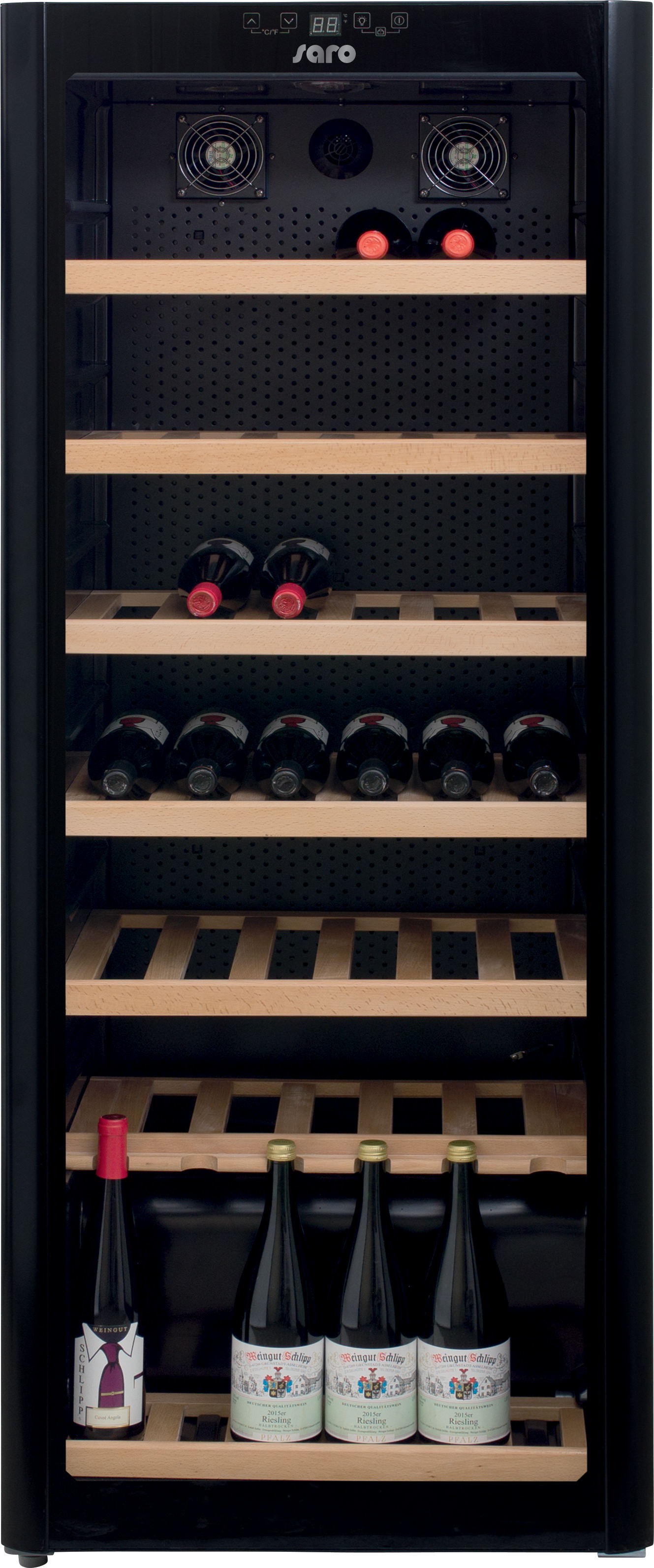 Horeca Wijn koelkast met luchtcirculatie model WKS 96 Horeca Wijn koelkast met luchtcirculatie model WKS 96