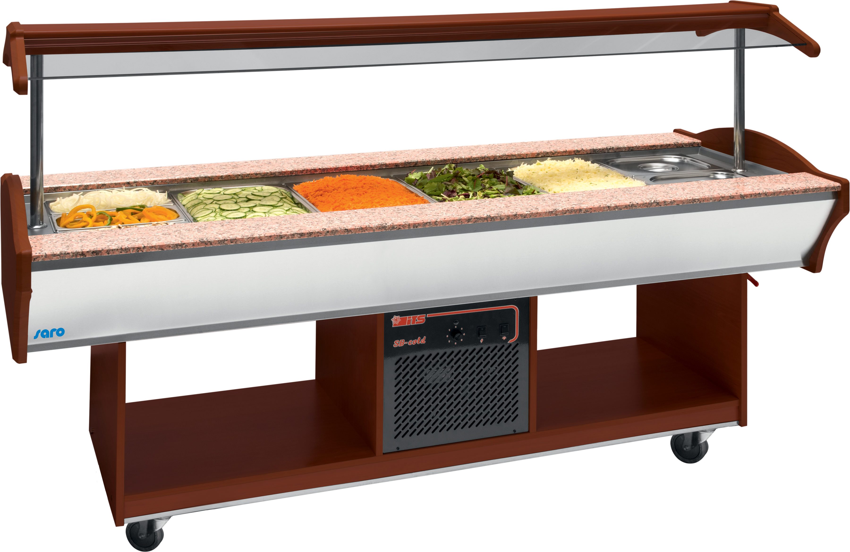 Koel Buffet Island Model MARYAM 6 Mahonie Koel Buffet Island Model MARYAM 6 Mahonie