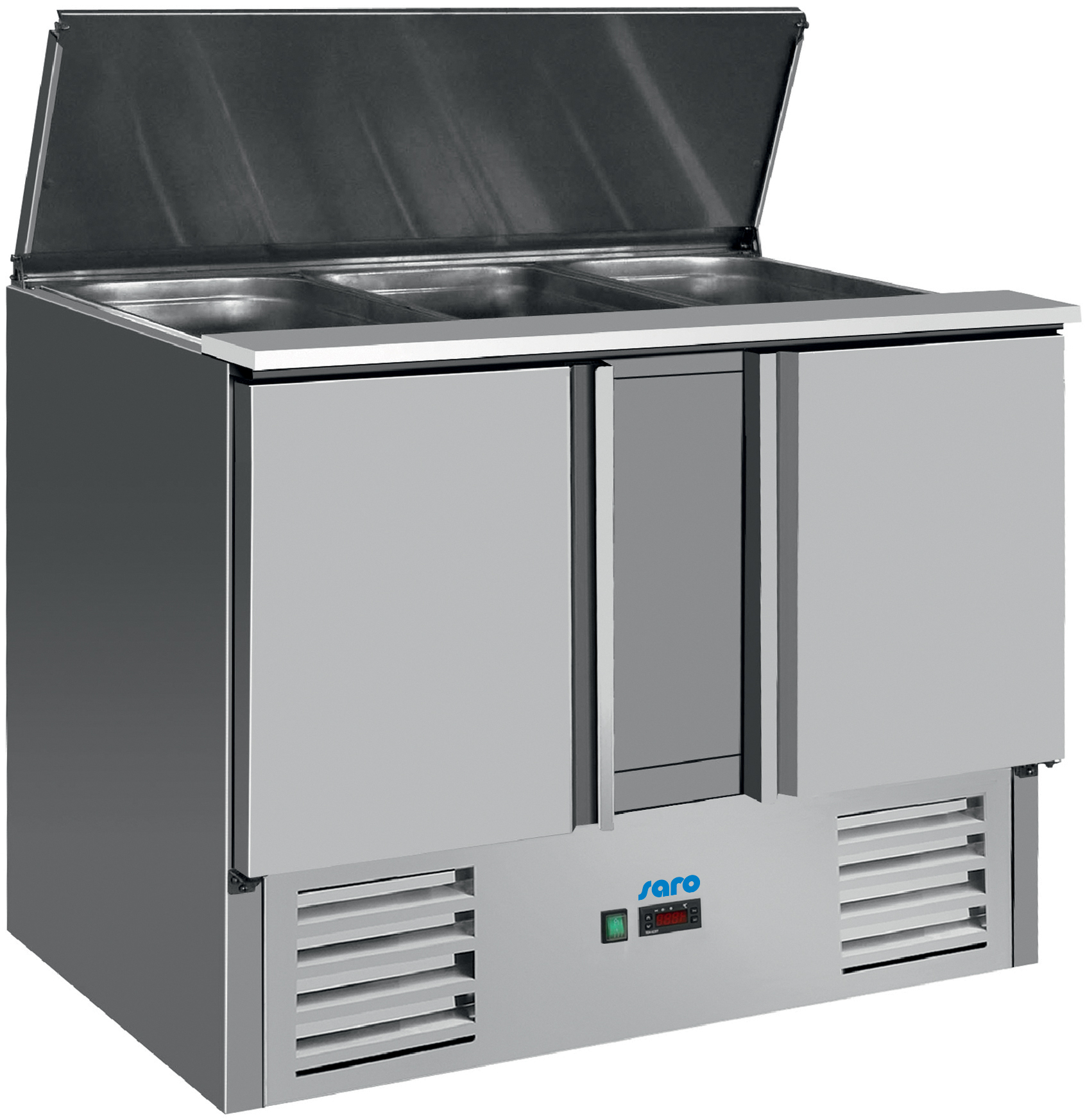 SARO Saladette met 2 deuren, model BALDUR S 902 SARO Saladette met 2 deuren, model BALDUR S 902