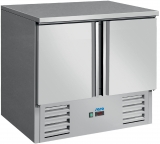 Saro Gekoelde Werkbank Met 2 Deuren, Model Vivia S 901 S/s Top Saro Gekoelde Werkbank Met 2 Deuren, Model Vivia S 901 S/s Top