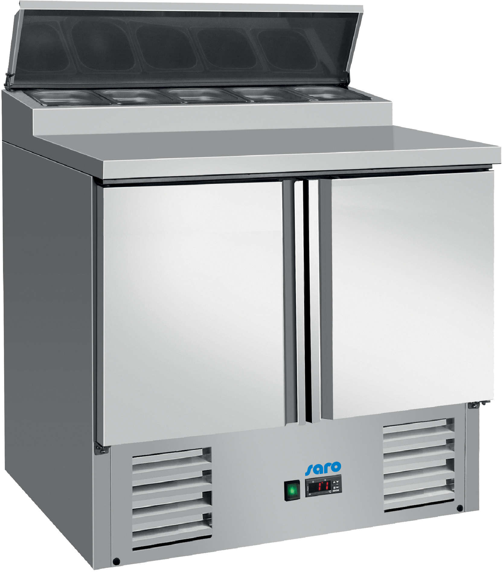 SARO Voorbereidingstafel - 1/6 GN FRAN 2-deurs SARO Voorbereidingstafel - 1/6 GN FRAN 2-deurs