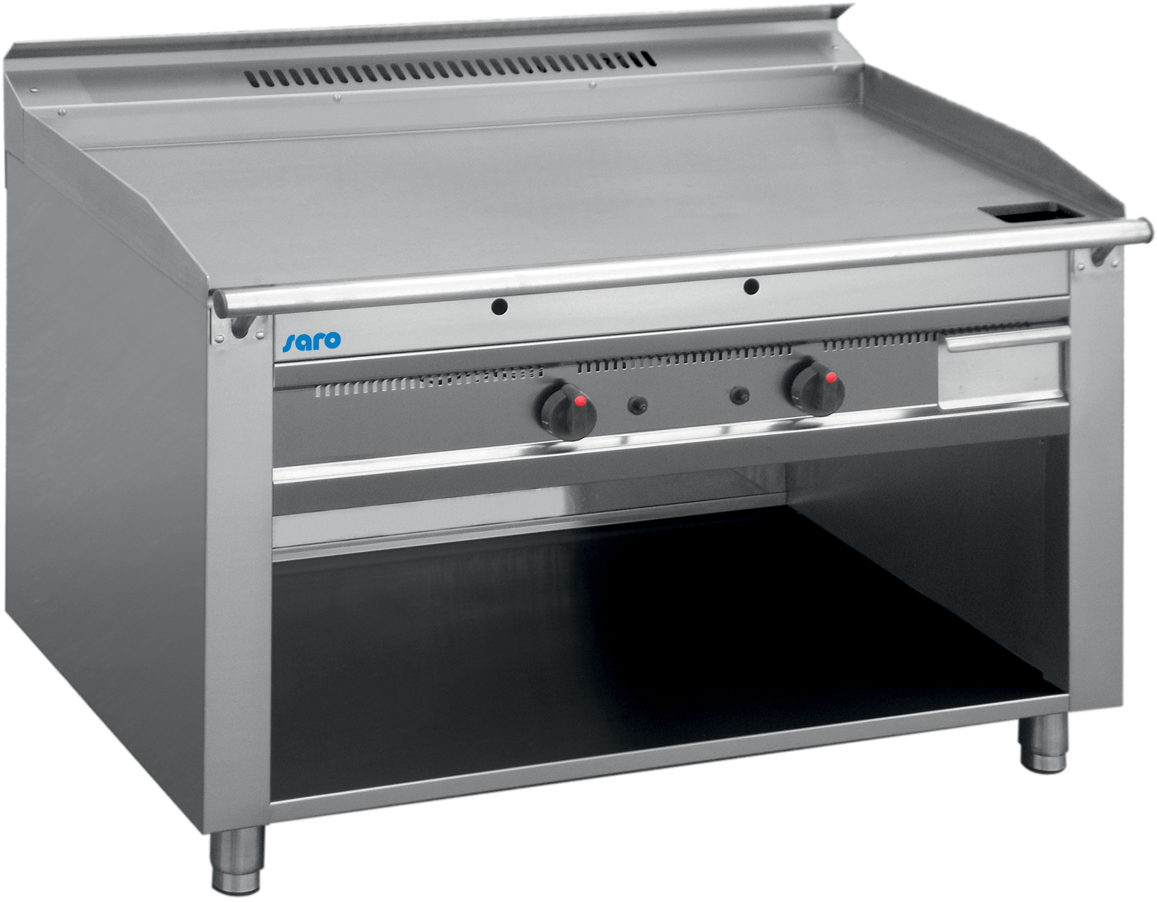 SARO Gas Teppanyaki Grill met open onderstel model TED3/140G SARO Gas Teppanyaki Grill met open onderstel model TED3/140G