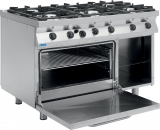 Gasfornuis Met Elektrische Oven Model F7 / Kug6le Gasfornuis Met Elektrische Oven Model F7 / Kug6le