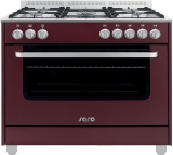 Saro Multifunctioneel Gasfornuis Met Electrische Oven Model Ts95c61lvi Bordeaux Saro Multifunctioneel Gasfornuis Met Electrische Oven Model Ts95c61lvi Bordeaux