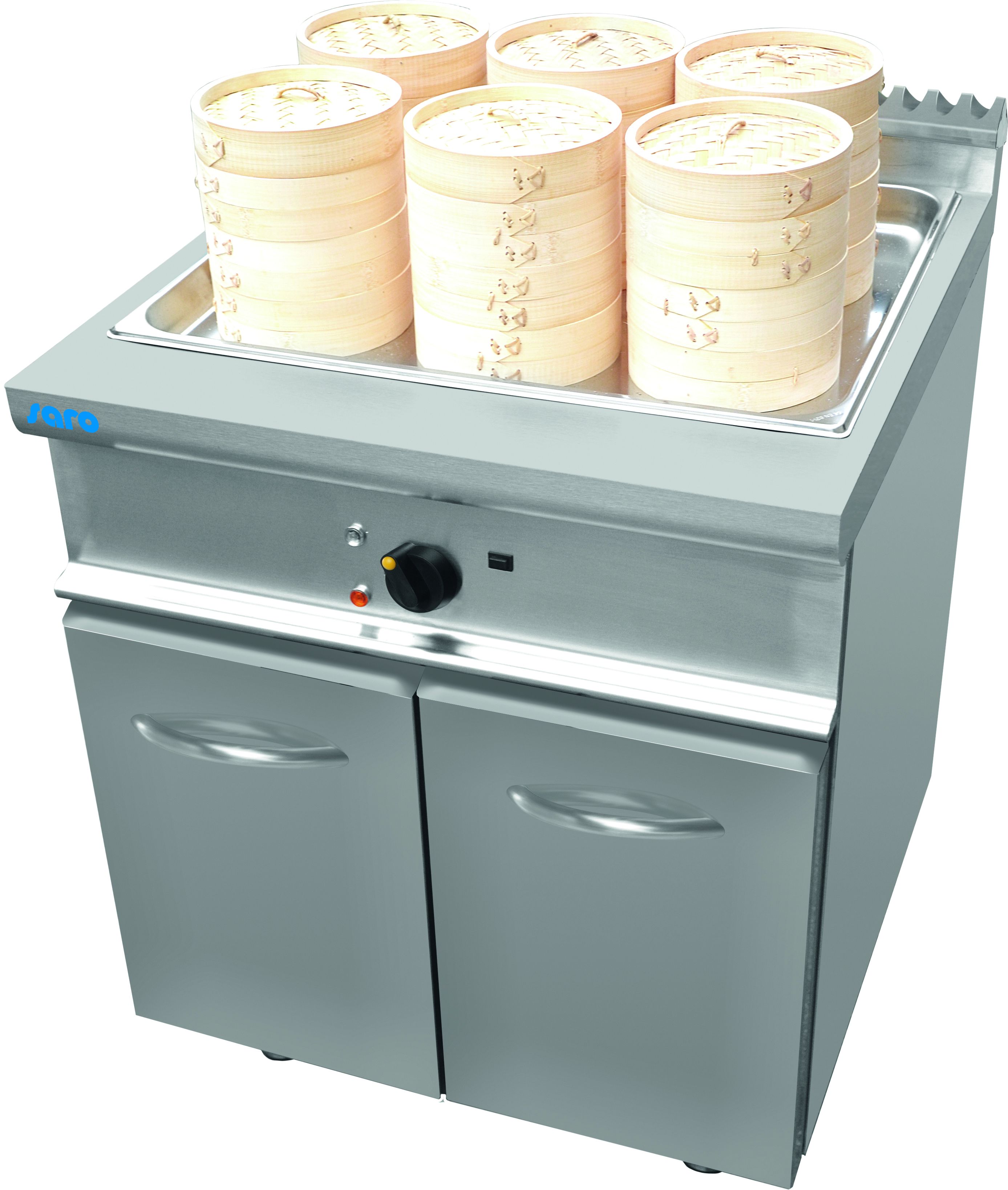 Dim Sum stoomkoker met onderkast model L7 / DSE400BC Dim Sum stoomkoker met onderkast model L7 / DSE400BC