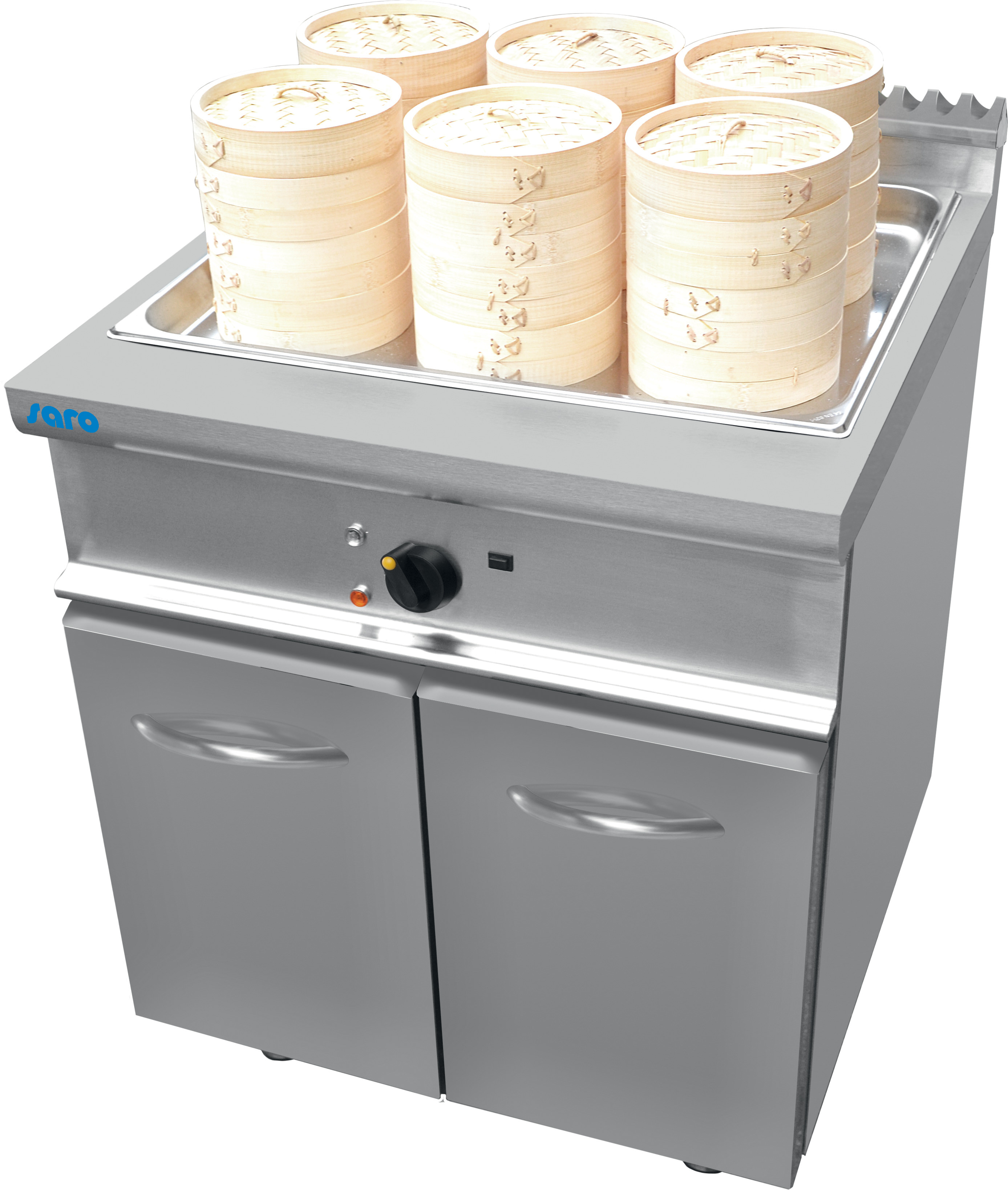 Dim Sum stoomkoker met onderkast model L7 / DSE800BC Dim Sum stoomkoker met onderkast model L7 / DSE800BC