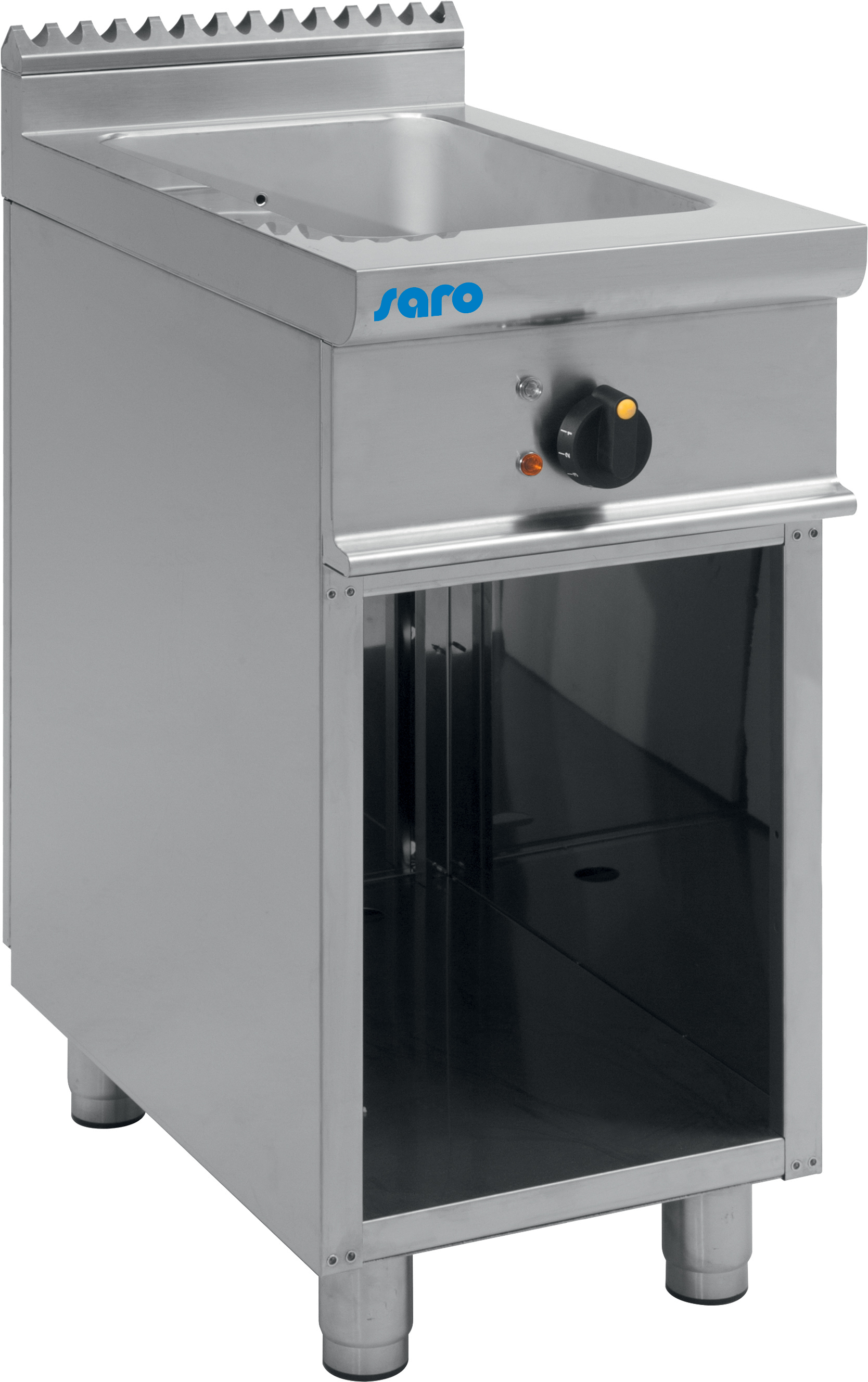 SARO Bain Marie met open onderstel model E7/KME1BA SARO Bain Marie met open onderstel model E7/KME1BA