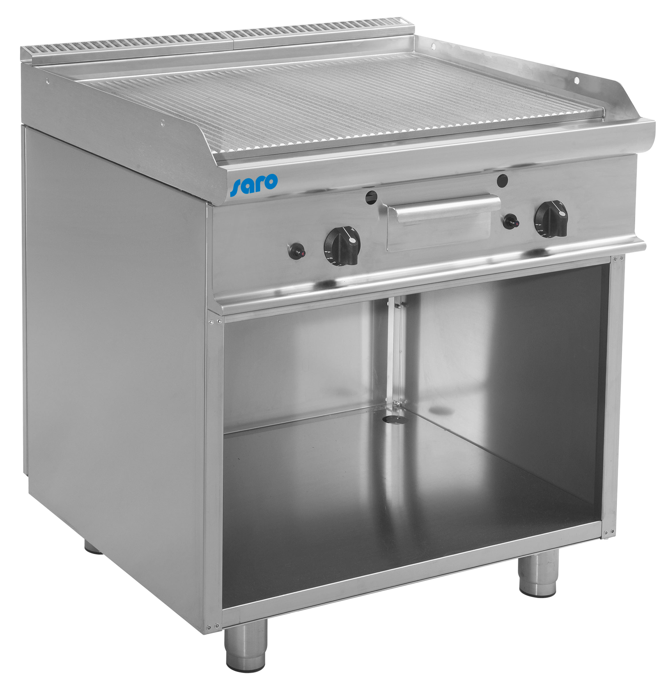 SARO Gasgrillplaat met open onderstel modell E7/KTG2BAR SARO Gasgrillplaat met open onderstel modell E7/KTG2BAR