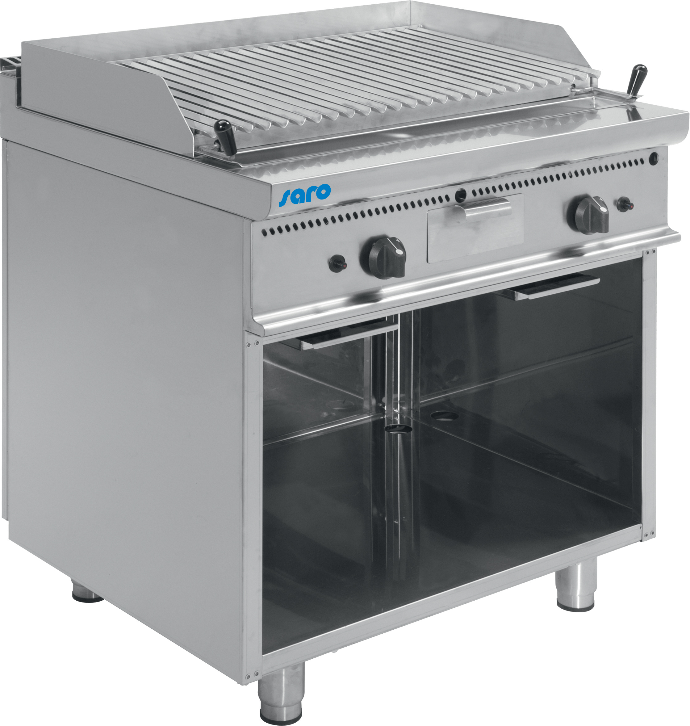 SARO Gas Lavasteengrill Tafelmodel E7/BS2BA SARO Gas Lavasteengrill Tafelmodel E7/BS2BA