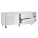 Polar U-serie koelwerkbank 2 deuren 4 lades 476L Polar U-serie koelwerkbank 2 deuren 4 lades 476L