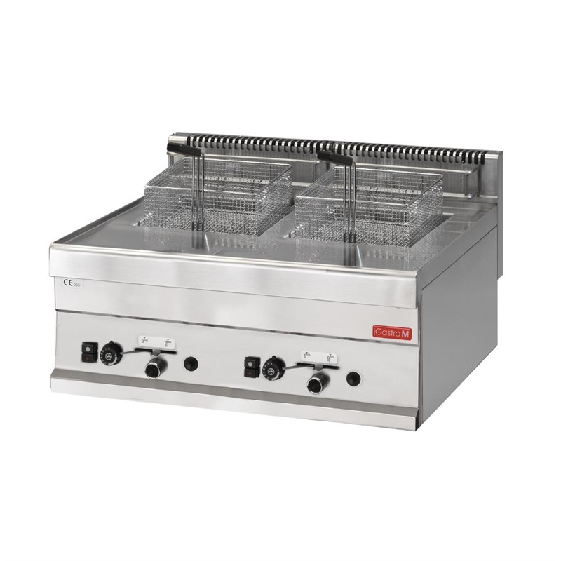 Gastro M 650 gas friteuse 2x 8L 65/70 FRG Gastro M 650 gas friteuse 2x 8L 65/70 FRG