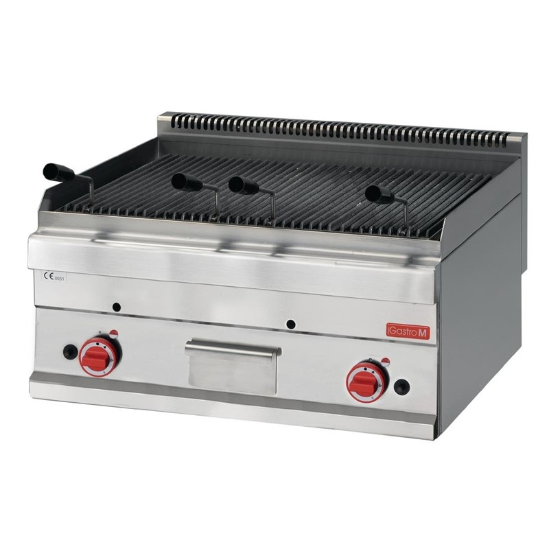 Gastro M 650 gas lavasteen grill 65/70 GRL Gastro M 650 gas lavasteen grill 65/70 GRL