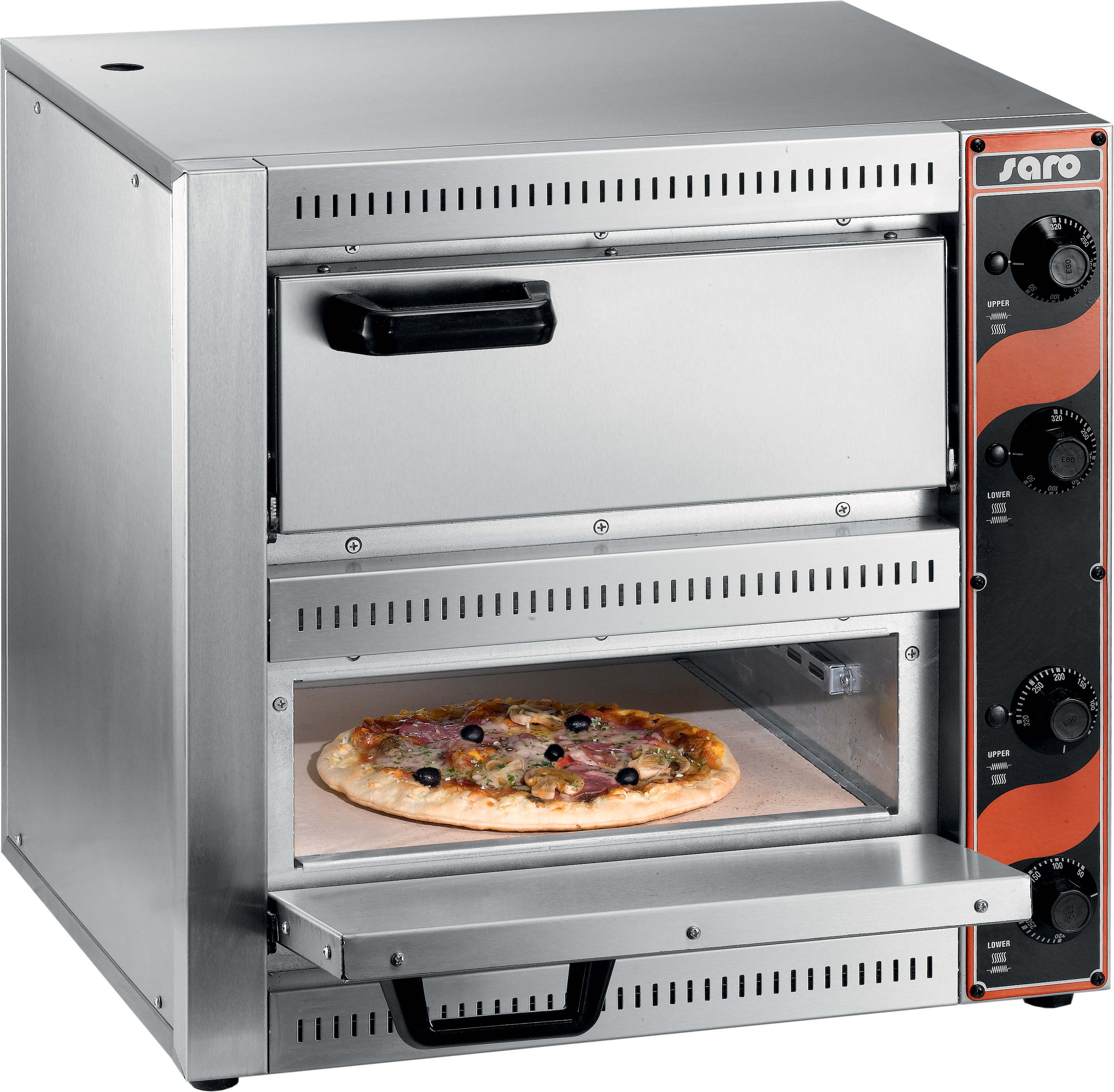SARO Pizzaoven tafelmodel PALERMO 2 SARO Pizzaoven tafelmodel PALERMO 2