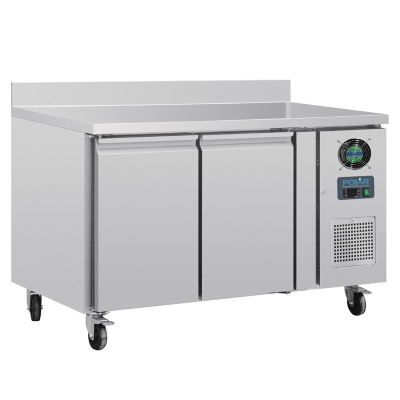 Polar U-serie 2-deurs vrieswerkbank en achteropstand 282L Polar U-serie 2-deurs vrieswerkbank en achteropstand 282L