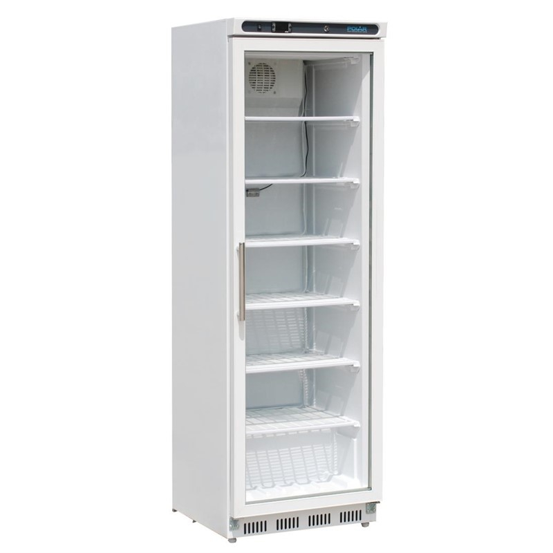 Polar C-serie display vriezer met glazen deur 365L Polar C-serie display vriezer met glazen deur 365L