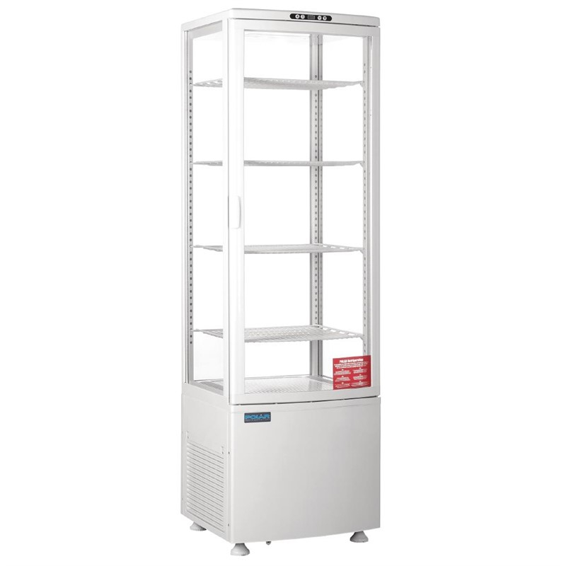 Polar C-serie koelvitrine met gebogen deur 235L Polar C-serie koelvitrine met gebogen deur 235L