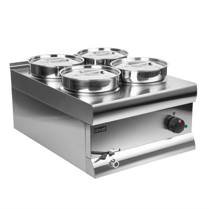 Lincat Silverlink 600 bain marie BS4W 4 x 4,5L Lincat Silverlink 600 bain marie BS4W 4 x 4,5L