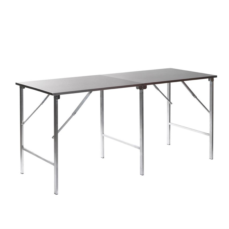 Opklapbare RVS werktafel 90(H) x 200(W) x 80(D)cm Opklapbare RVS werktafel 90(H) x 200(W) x 80(D)cm