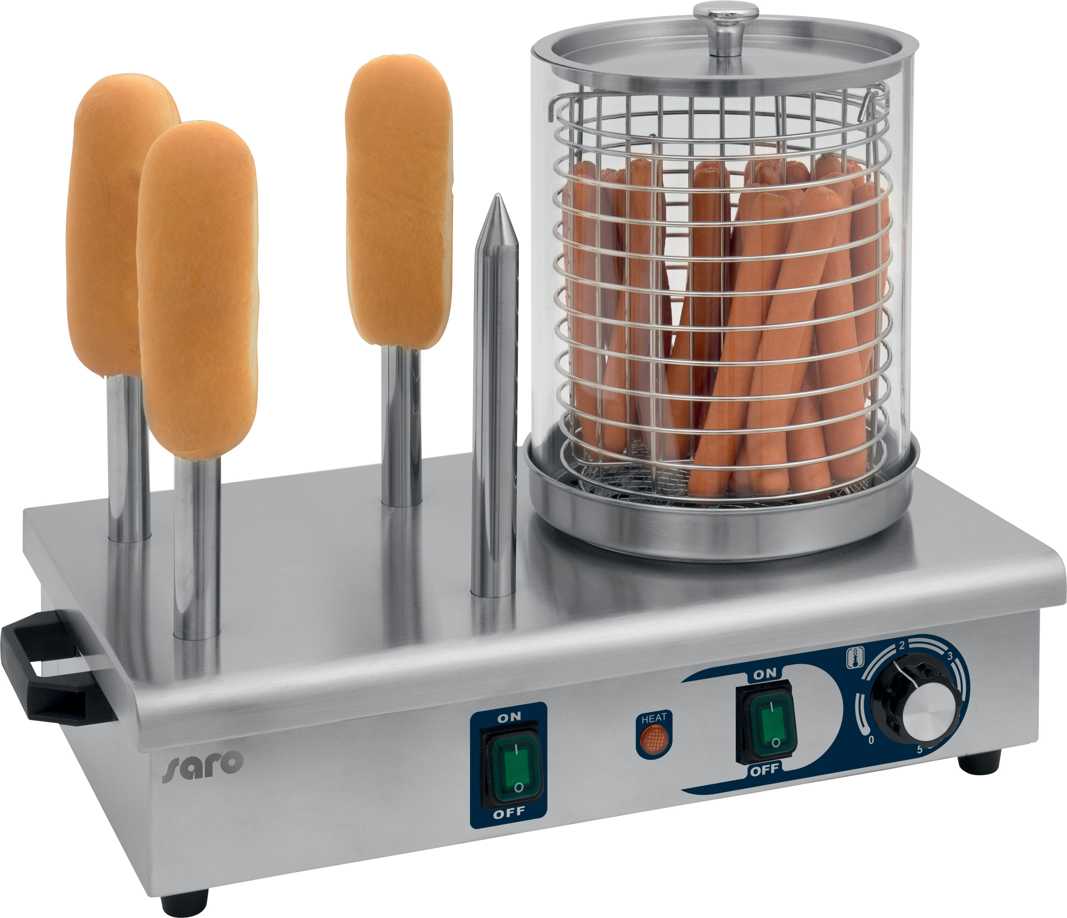 SARO HOT DOG Koker / Warmer model HW 2 SARO HOT DOG Koker / Warmer model HW 2