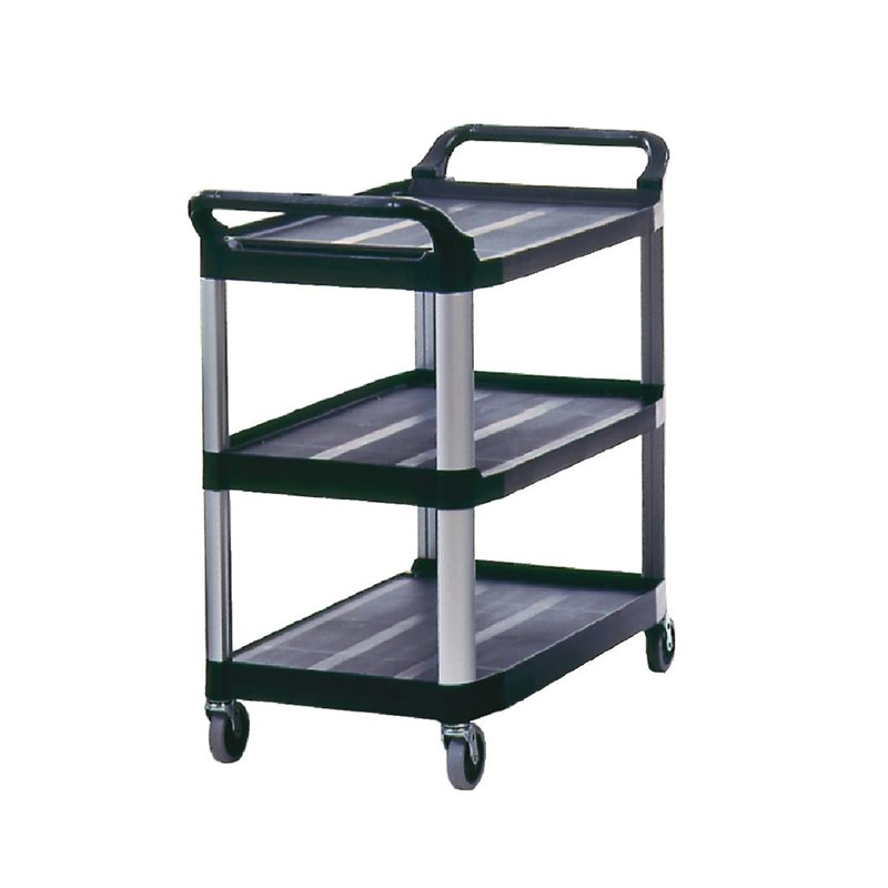 Rubbermaid X-tra serveerwagen zwart Rubbermaid X-tra serveerwagen zwart
