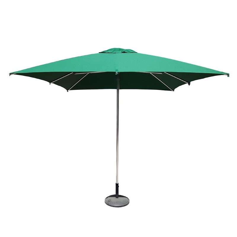 Eden Milan vierkante parasol 2,5m groen Eden Milan vierkante parasol 2,5m groen