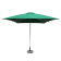 Eden Milan vierkante parasol 2,5m groen Eden Milan vierkante parasol 2,5m groen
