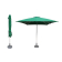 Eden Milan vierkante parasol 2,5m groen Eden Milan vierkante parasol 2,5m groen