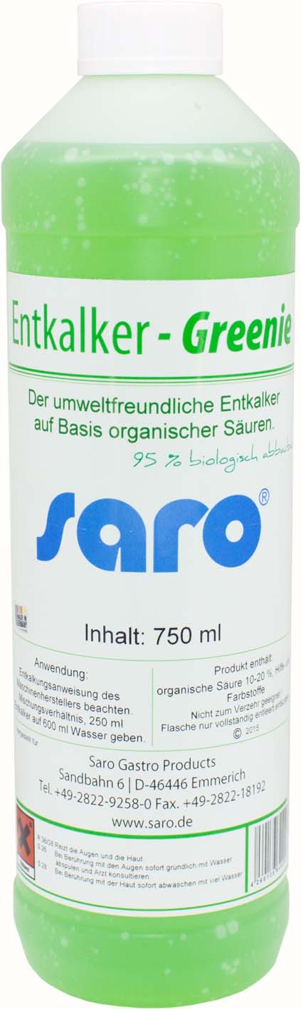 SARO ontkalker 750ml SARO ontkalker 750ml