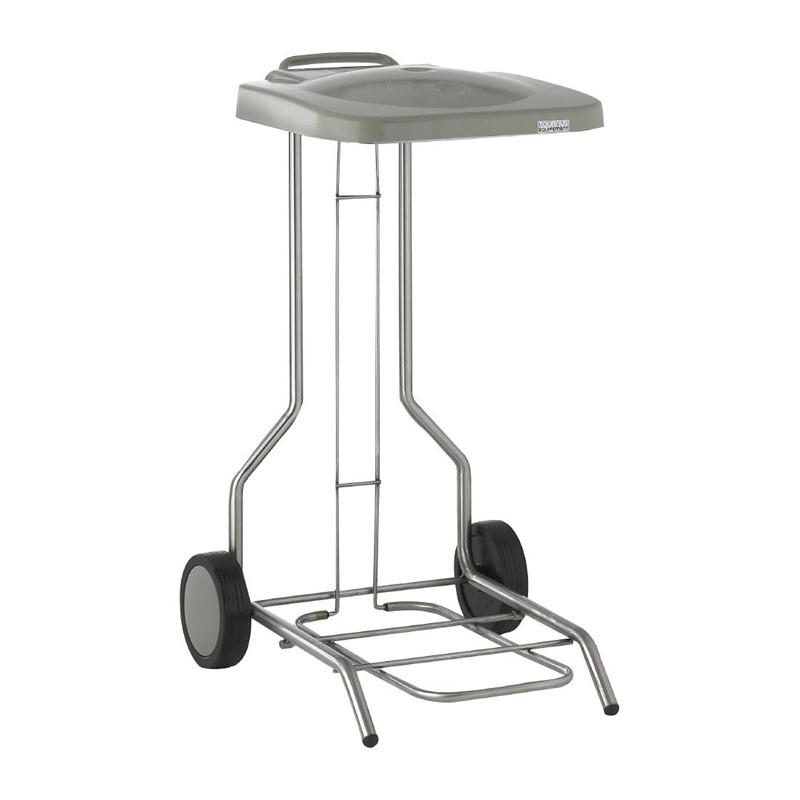 Tournus mobiele zakhouder voor 50/100L vuilniszakken Tournus mobiele zakhouder voor 50/100L vuilniszakken