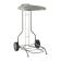 Tournus mobiele zakhouder voor 50/100L vuilniszakken Tournus mobiele zakhouder voor 50/100L vuilniszakken