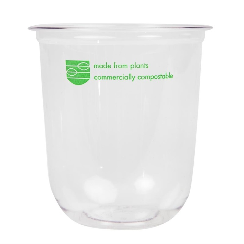 Vegware 96-serie composteerbare ronde bakjes 473ml (1000 stuks) Vegware 96-serie composteerbare ronde bakjes 473ml (1000 stuks)