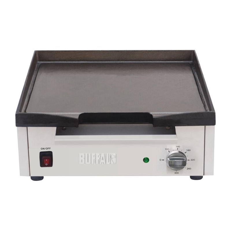 Buffalo tafelmodel gietijzeren bakplaat 1800W Buffalo tafelmodel gietijzeren bakplaat 1800W