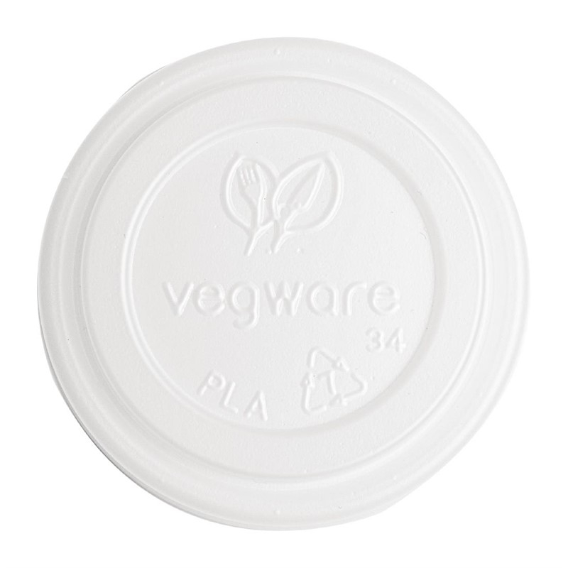 Vegware 62-serie CPLA deksels (2000 stuks) Vegware 62-serie CPLA deksels (2000 stuks)