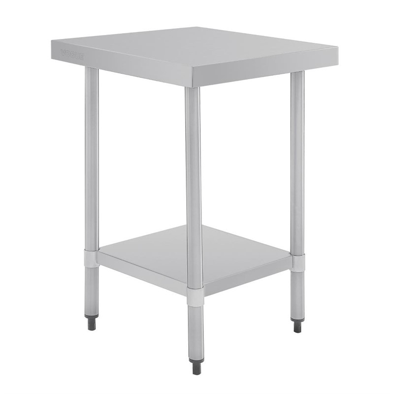 Vogue RVS werktafel zonder achteropstand 90x60x70cm Vogue RVS werktafel zonder achteropstand 90x60x70cm