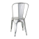 Bolero Bistro gegalvaniseerd stalen stoelen (4 stuks) Bolero Bistro gegalvaniseerd stalen stoelen (4 stuks)