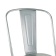 Bolero Bistro gegalvaniseerd stalen stoelen (4 stuks) Bolero Bistro gegalvaniseerd stalen stoelen (4 stuks)