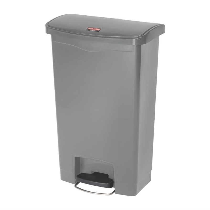 Rubbermaid Slim Jim pedaalemmer grijs 50L Rubbermaid Slim Jim pedaalemmer grijs 50L