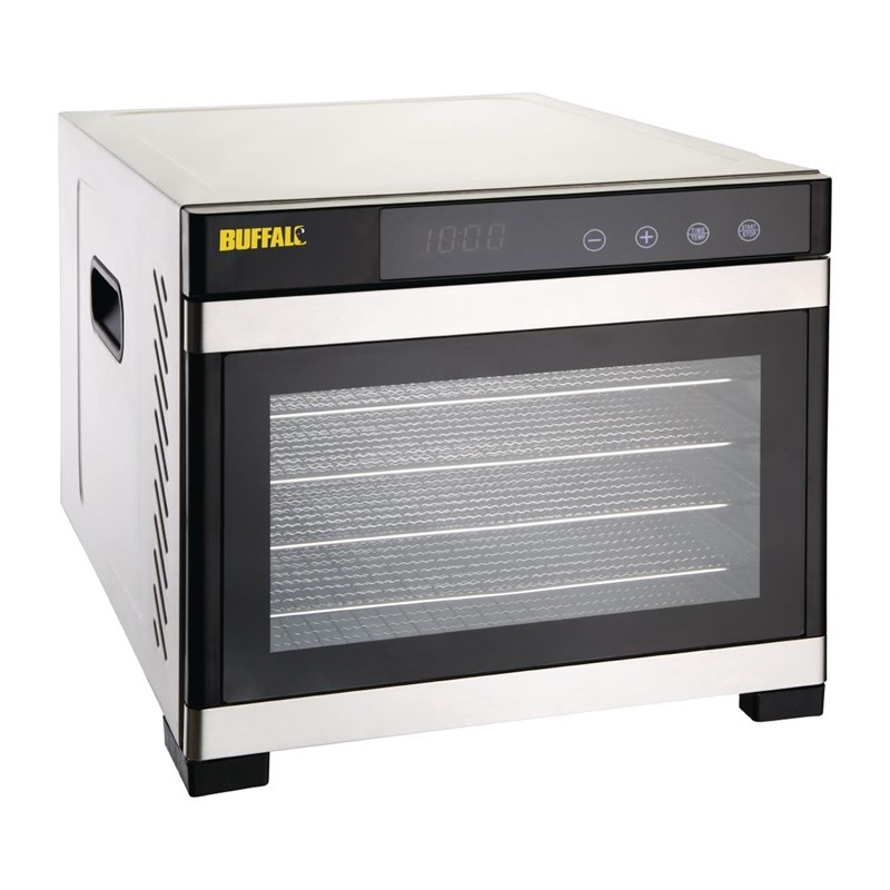 Buffalo RVS droogoven 6 lades Buffalo RVS droogoven 6 lades