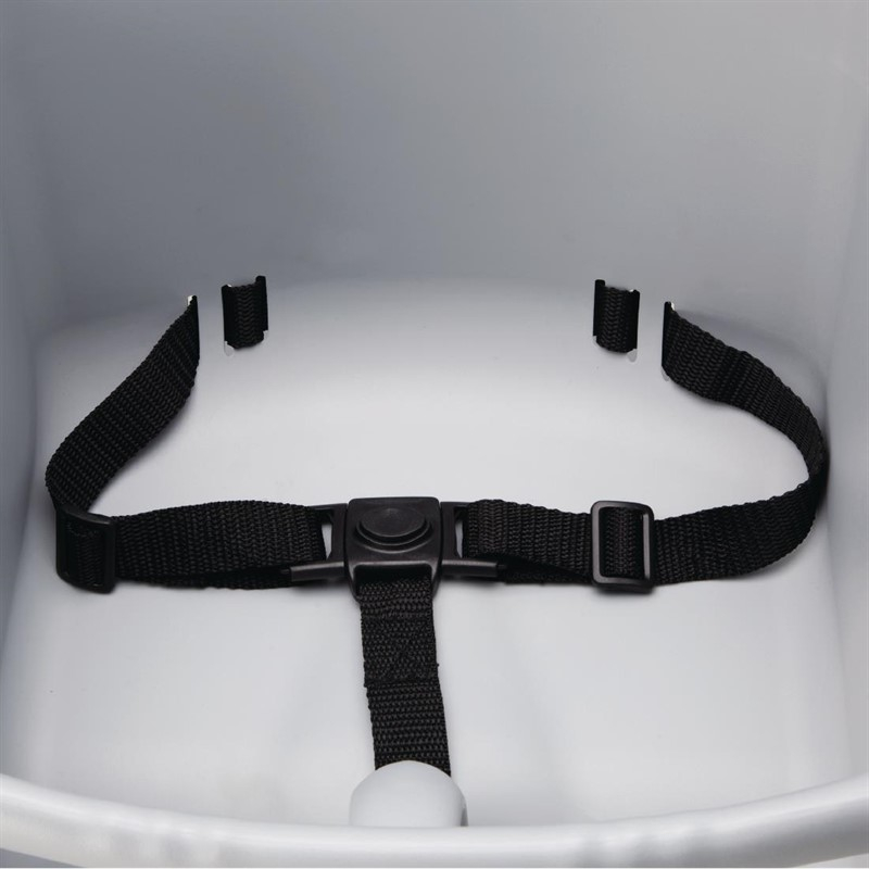 Bolero grijze PP stapelbare kinderstoel Bolero grijze PP stapelbare kinderstoel