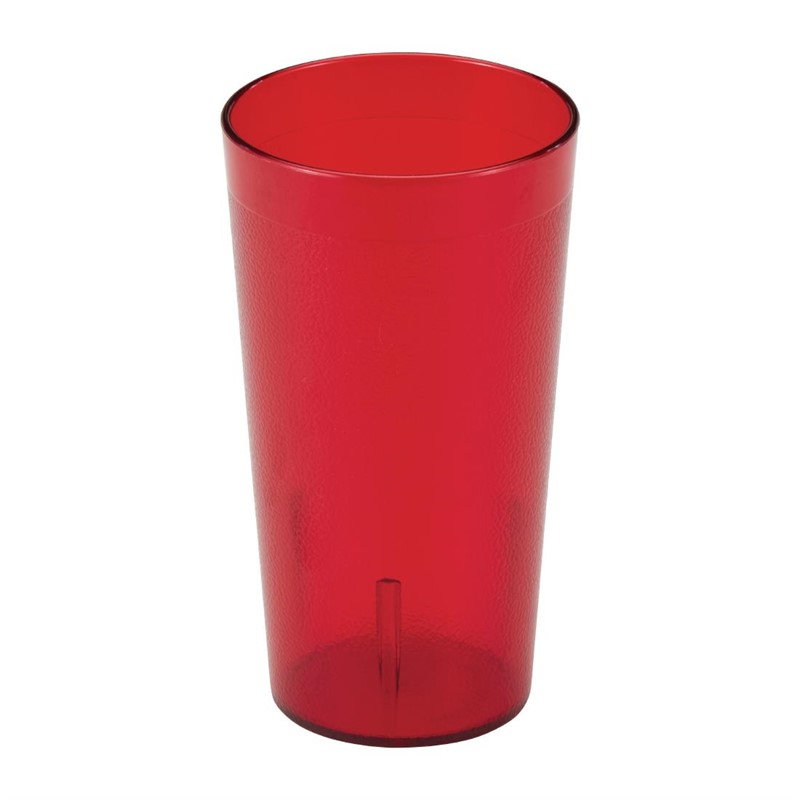 Cambro Colorware bekers robijnrood 48,5cl (72 stuks) Cambro Colorware bekers robijnrood 48,5cl (72 stuks)
