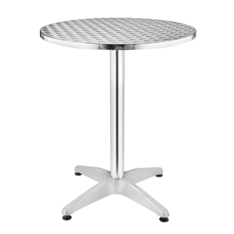 Bolero ronde RVS tafel 80cm Bolero ronde RVS tafel 80cm