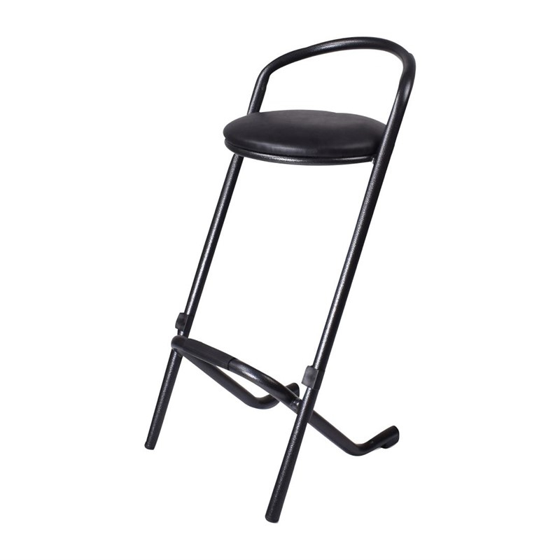 Stapelbare indoor barkruk Utrecht grijs (2 stuks) Stapelbare indoor barkruk Utrecht grijs (2 stuks)