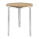 Bolero essen en aluminium tafel rond 60cm
