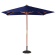 Bolero vierkante donkerblauwe parasol 2,5 meter Bolero vierkante donkerblauwe parasol 2,5 meter