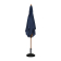 Bolero vierkante donkerblauwe parasol 2,5 meter Bolero vierkante donkerblauwe parasol 2,5 meter