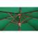 Bolero ronde parasol groen 2,5m Bolero ronde parasol groen 2,5m