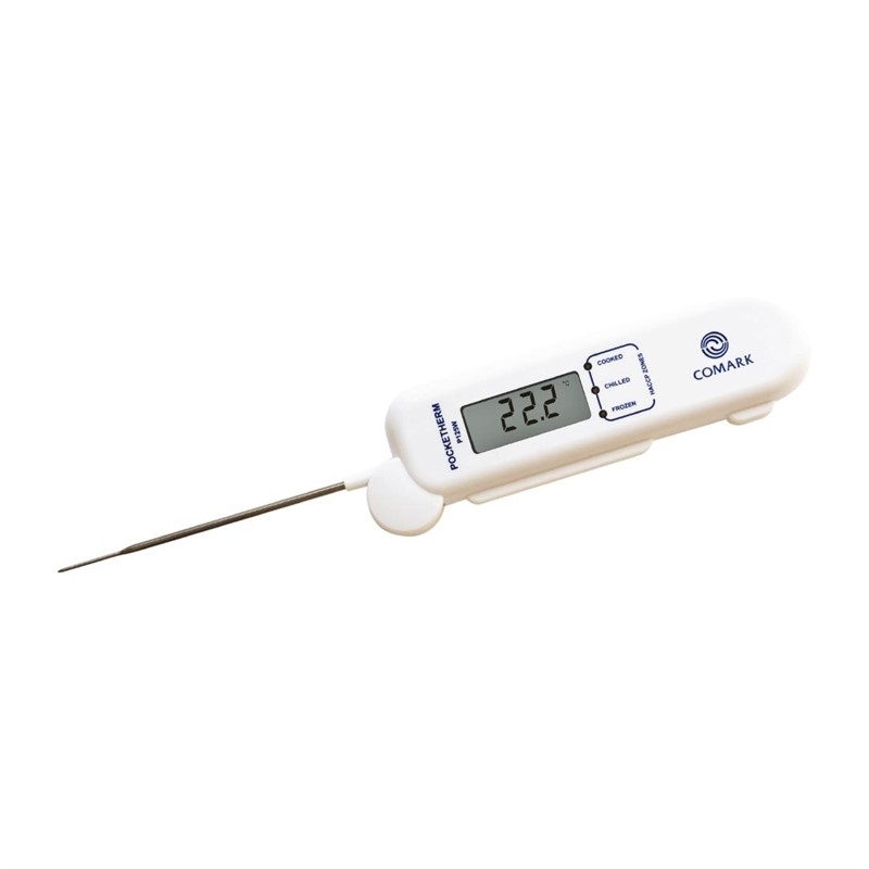 Comark zakthermometer met inklapbare voeler Comark zakthermometer met inklapbare voeler