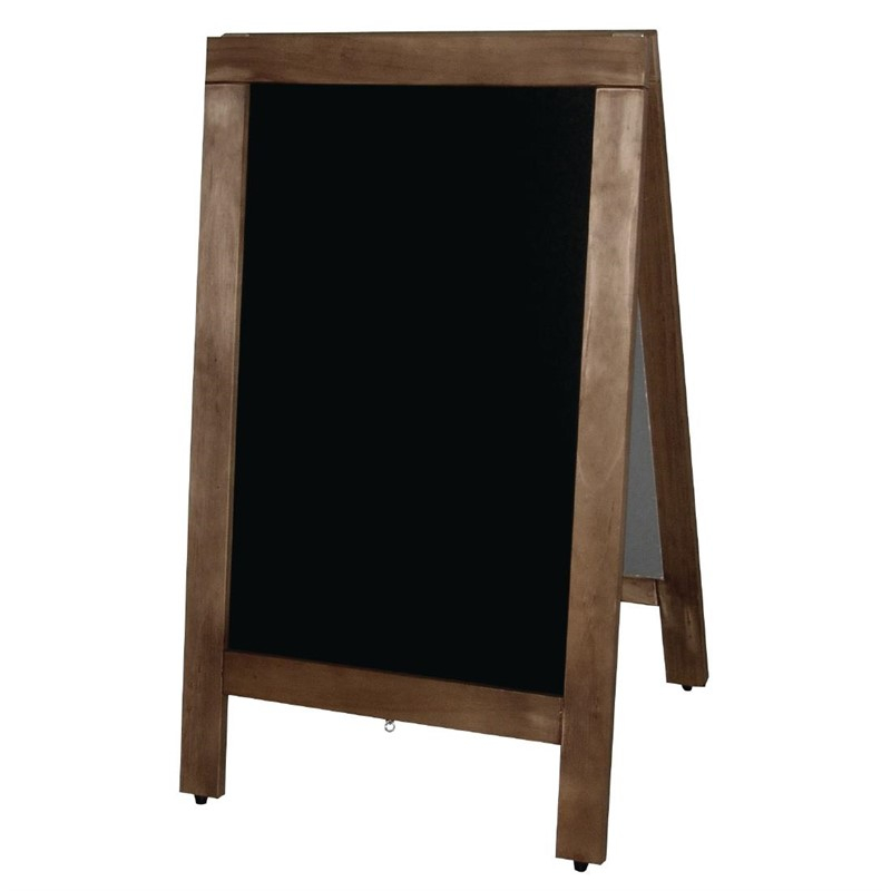 Olympia houten stoepbord 85x50cm Olympia houten stoepbord 85x50cm