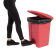 Jantex afvalemmer rood 45L Jantex afvalemmer rood 45L