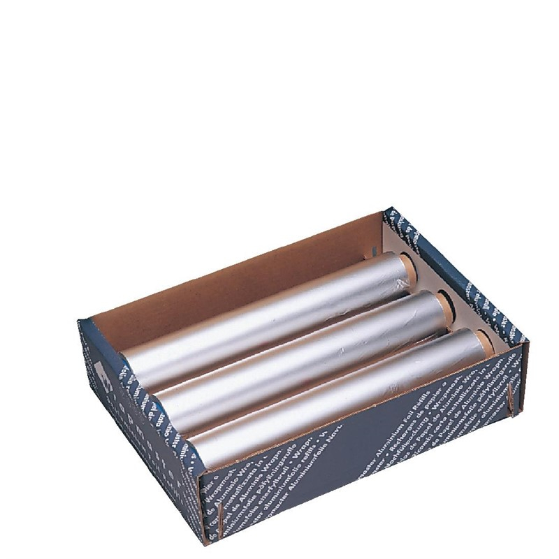 Wrapmaster aluminiumfolie navulling 45cm (3 stuks) Wrapmaster aluminiumfolie navulling 45cm (3 stuks)